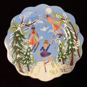 Rifle Paper Co x Anthropologie Nutcracker Suite Plate Rare Christmas Collectible